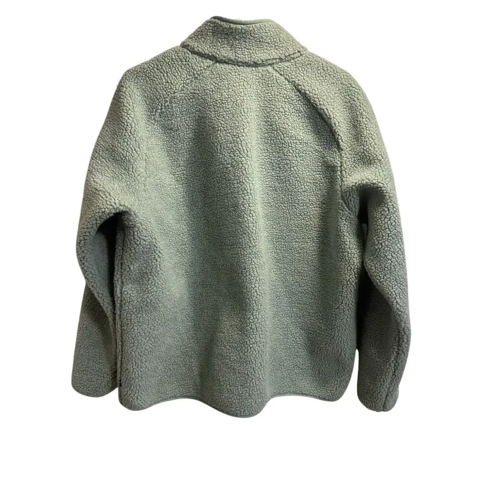 Fjallraven Vardag Pile Fleece Jacket Women’s XL Mint Green Full Zip NWOT